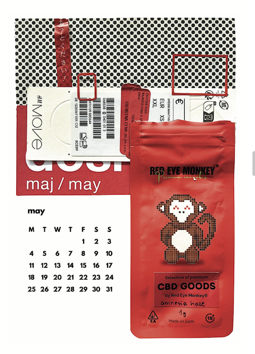 collage for month of May