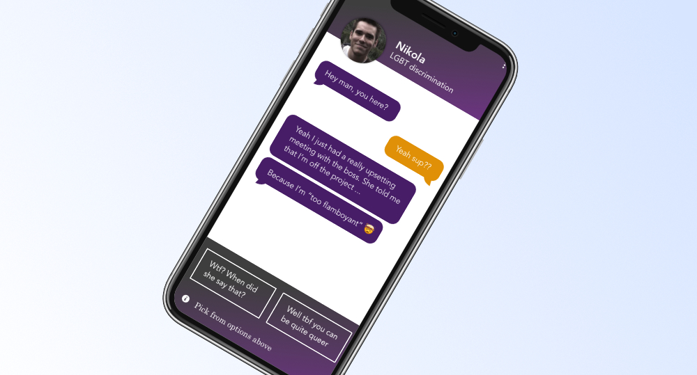 discrimination app implementation